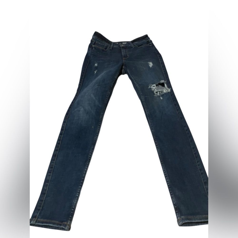 Old Navy Women's Slim Straight Dark Indigo Jeans